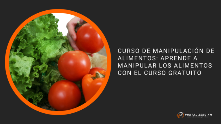 Curso de manipulación de alimentos: Aprende a manipular los alimentos con el curso gratuito