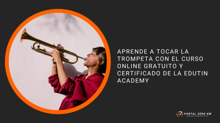 Aprende a tocar la trompeta con el curso online gratuito y certificado de la Edutin Academy